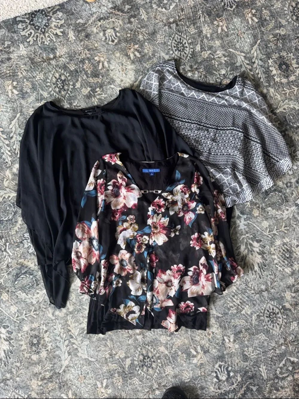 Bundle of 3 Women’s Blouses with Shirt sets